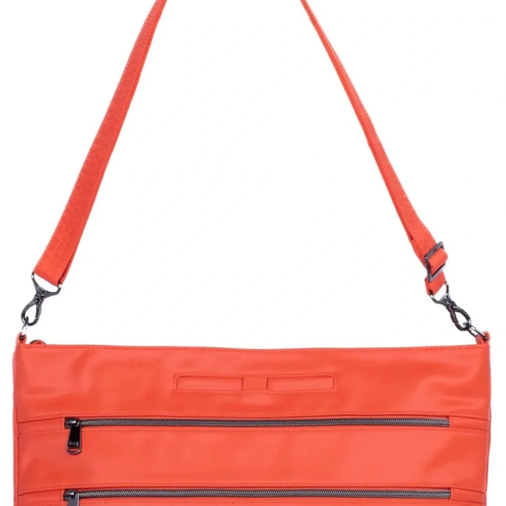 LUG Galley Satin Luxe VL Portfolio Papaya NWOT
